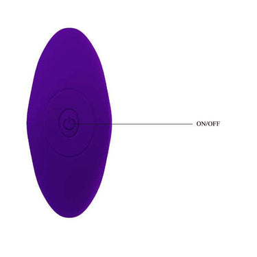 Plug anale in silicone medicale con 12 vibrazioni, flessibile e confortevole